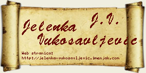 Jelenka Vukosavljević vizit kartica